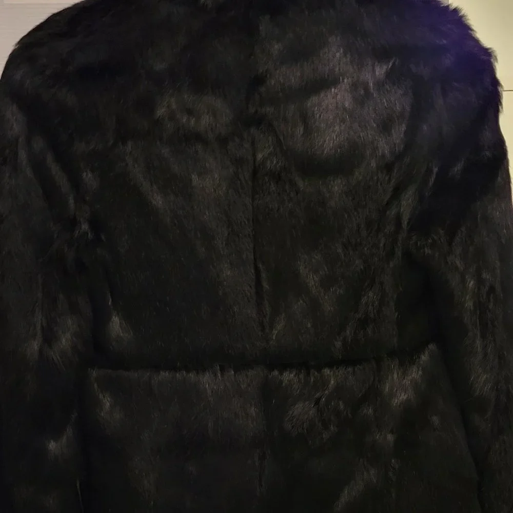 DKNY Rabbit Jacket - Picture 1 of 8